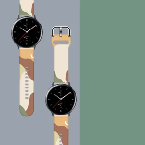 Moro apyrankė Samsung Galaxy Watch 42mm silikoninė Apyrankė Camo Watch Bracelet - Image 3