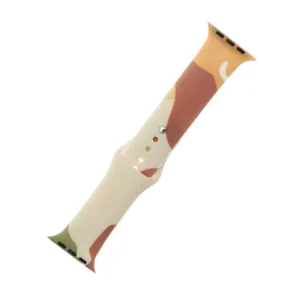 Moro apyrankė Apple Watch 9 / 8 / 7 / 6 / SE / 5 / 4 / 3 / 2 (41mm / 40mm / 38mm) silikoninė Apyrankė Watch Bracelet Pattern 1