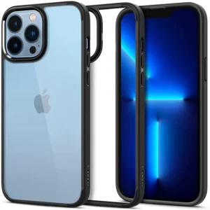 Spigen Ultra Hybrid Apple iPhone 13 Pro Max matinės juodos spalvos - Image 1