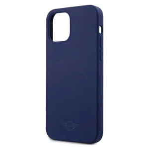 Mini MIHCP12LSLTNA Apple iPhone 12 Pro Max 6,7" granatowy/navy tvirtas silikoninis dėklas - Image 6