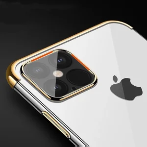 Clear Color Gel TPU Electroplating frame Apple iPhone 13 mini dėklas telefonui mėlynos spalvos - Image 5