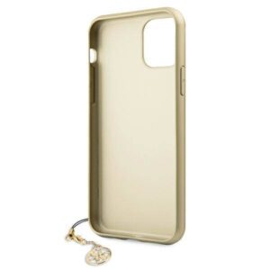 Apple iPhone 11 Guess Dėklas 4G Charms Collection (GUHCN61GF4GGR) pilkos spalvos - Image 6