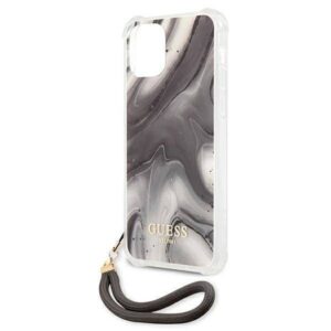 Apple iPhone 12 Pro Max Guess dėklas Marble Collection (GUHCP12LKSMAGR) pilkos spalvos - Image 6