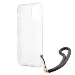 Apple iPhone 12 Pro Max Guess dėklas Marble Collection (GUHCP12LKSMAGR) pilkos spalvos - Image 7