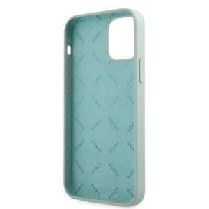 Apple iPhone 12 Pro Max Guess dėklas silikoninis Vintage (GUHCP12LLSVSBF) mėlynos spalvos - Image 7