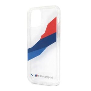 Apple iPhone 12 Pro Max BMW dėklas Motorsport Tricolor (BMHCP12LSKTGT) skaidrus - Image 6