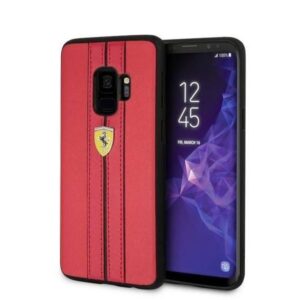 Samsung Galaxy S9 Ferrari dėklas Urban (FESURHCS9REB) raudonos spalvos