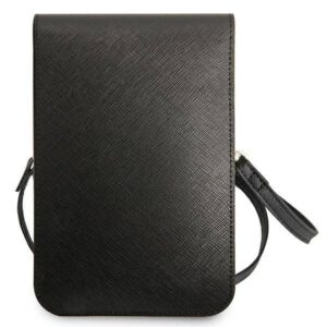 Krepšys Guess Saffiano Triangle (GUWBSATMBK) juodos spalvos - Image 5