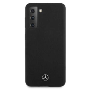Samsung Galaxy S21 Plus Mercedes dėklas silikoninis Line (MEHCS21MSILBK) juodos spalvos - Image 3