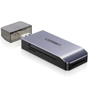 UGREEN USB Adapteris 4 in1 atminities kortelių skaitytuvas SD + microSD sidabrinės spalvos - Image 5