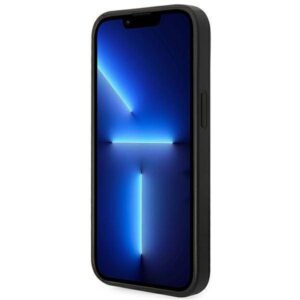 Apple iPhone 14 Plus Guess Hard case Glitter Script telefono dėklas juodos spalvos - Image 5