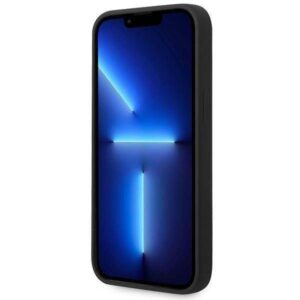 Apple iPhone 14 BMW silikoninis dėklas Metal Logo juodos spalvos - Image 5