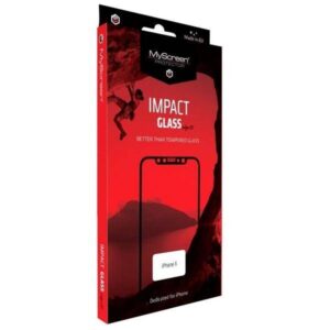MS ImpactGLASS Edge 3D iPhone 7/8 Plus su baltos spalvos krašteliu HybrydGlass 8H - Image 1