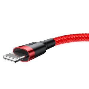 Baseus Cafule Kabelis USB Lightning 2A 3m raudonos spalvos - Image 4