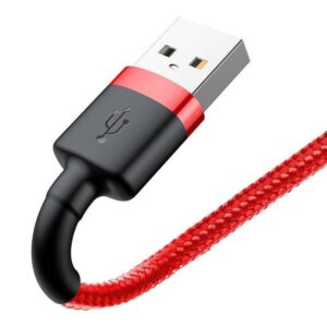 Baseus Cafule Kabelis USB Lightning 2A 3m raudonos spalvos - Image 5