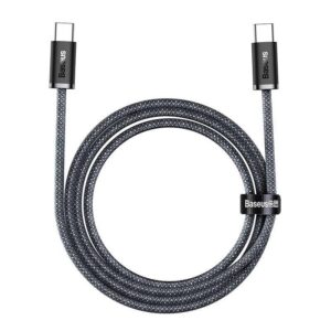 Kabelis USB-C to USB-C Baseus Dynamic Series, 100W, 2m pilkos spalvos - Image 1