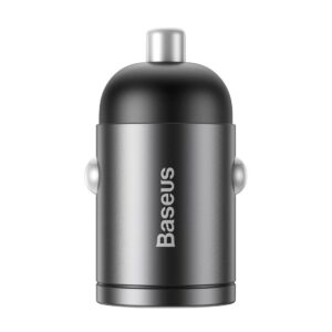 Baseus Tiny Star Mini PPS Car Charge Type-C Port 30W Gray - Image 4