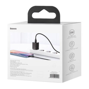 Baseus Super Si Quick Charger 1C 20W juodos spalvos - Image 8