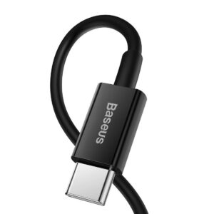 Baseus Superior Series Kabelis USB-C Apple iPhone, 20W, PD, 2m juodos spalvos - Image 3