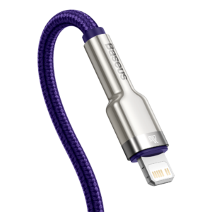 USB-C kabelis Lightning Baseus Cafule, PD, 20W, 1m žalios spalvos - Image 4