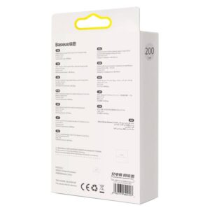 Baseus Crystal Shine kabelis USB į Lightning, 2.4A, 2m mėlynos spalvos - Image 5