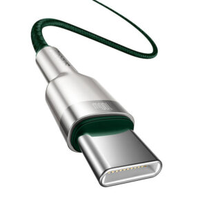 Kabelis USB-C to USB-C Baseus Cafule, 100W, 2m juodos spalvos - Image 4
