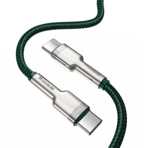 Kabelis USB-C to USB-C Baseus Cafule, 100W, 2m juodos spalvos - Image 7
