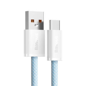 Kabelis USB į USB-C Baseus Dynamic Series, 100W, 1m mėlynos spalvos - Image 5
