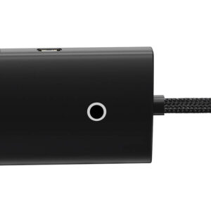 Baseus Lite Series Šakotuvas 4in1 USB to 4x USB 3.0, 1m juodos spalvos - Image 3