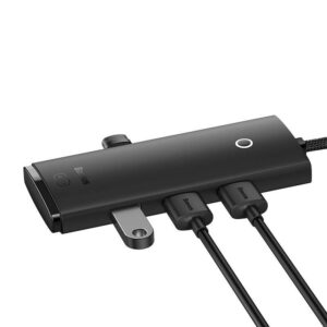 Baseus Lite Series Šakotuvas 4in1 USB to 4x USB 3.0, 1m juodos spalvos - Image 5