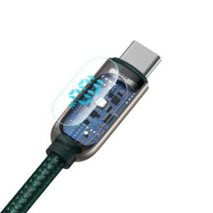 Kabelis USB-C to USB-C Baseus Cafule, 100W, 1m juodos spalvos - Image 5
