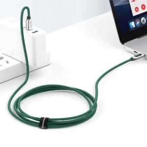 Kabelis USB-C to USB-C Baseus Cafule, 100W, 1m juodos spalvos - Image 7