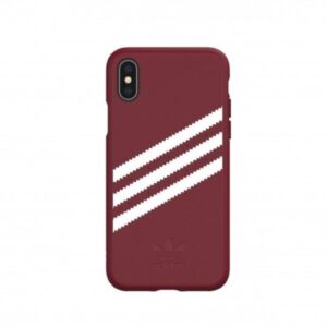 Apple iPhone X / XS Adidas OR Booklet dėklas Suede (33282) burgundy - Image 3
