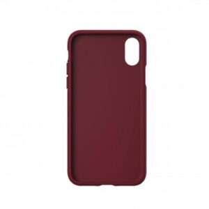 Apple iPhone X / XS Adidas OR Booklet dėklas Suede (33282) burgundy - Image 5
