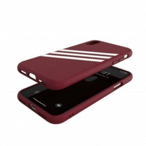 Apple iPhone X / XS Adidas OR Booklet dėklas Suede (33282) burgundy - Image 8