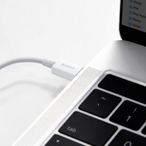 Baseus Superior Series Kabelis USB-C į Lightning, 20W, PD, 2m baltos spalvos - Image 9