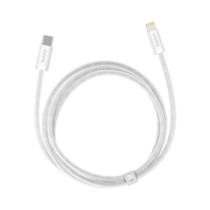 Baseus Dynamic USB-C kabelis Lightning, 23W, 1m baltos spalvos - Image 2