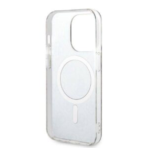 Apple iPhone 14 Pro Max Guess dėklas 4G Print MagSafe + Belaidis Įkroviklis (GUBPP14LH4EACSK) rudos spalvos - Image 7