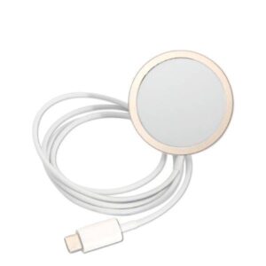 Apple iPhone 14 Pro Max Guess dėklas 4G Print MagSafe + Belaidis Įkroviklis (GUBPP14LH4EACSK) rudos spalvos - Image 9