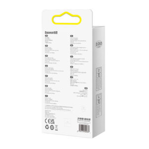 USB kabelis Lightning Baseus Dynamic 2 Series, 2.4A, 1m violetinės spalvos - Image 5