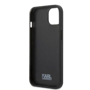Apple iPhone 13 Pro Karl Lagerfeld dėklas Monogram Ikonik Patch juodos spalvos - Image 7