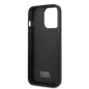 Apple iPhone 13 Pro Karl Lagerfeld dėklas Monogram Ikonik Patch raudonos spalvos - Image 7