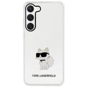 Samsung Galaxy S23 Karl Lagerfeld dėklas Ikonik Choupette (KLHCS23SHNCHTCT) skaidrus - Image 3