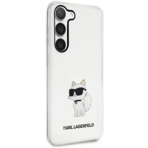 Samsung Galaxy S23 Karl Lagerfeld dėklas Ikonik Choupette (KLHCS23SHNCHTCT) skaidrus - Image 4