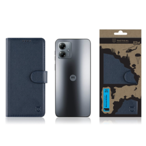 Tactical Field Notes skirtas Motorola G14 dėklas telefonui mėlynos spalvos - Image 3
