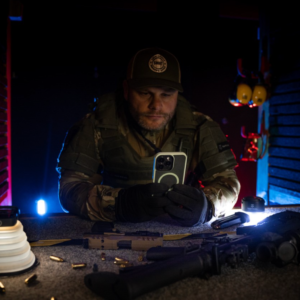Tactical MagForce Hyperstealth dėklas telefonui Apple iPhone 14 mėlynos spalvos - Image 5