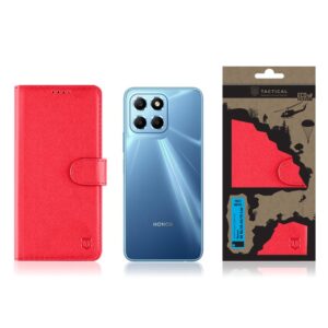 Tactical Field Notes skirtas Honor X8 5G/X6 4G/70 Lite dėklas telefonui raudonos spalvos - Image 2