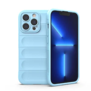 Magic Shield Apple iPhone 13 Pro flexible armored light dėklas telefonui mėlynos spalvos