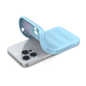 Magic Shield Apple iPhone 13 Pro flexible armored light dėklas telefonui mėlynos spalvos - Image 4
