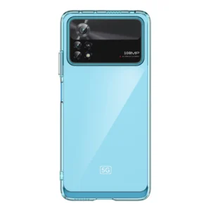 Outer Space Xiaomi Poco X4 Pro 5G with a flexible frame dėklas telefonui mėlynos spalvos